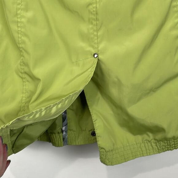 Johnston & Murphy Hip Length Rain Jacket Size XS (2/4) Green Hooded - Picture 6 of 13